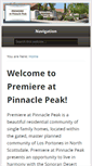 Mobile Screenshot of premierepinnaclepeak.org